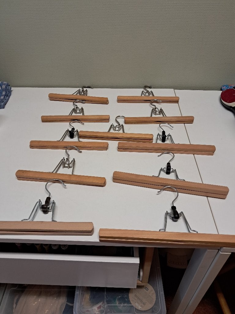 kapstokken houte en kunststof  knijpers, Ophalen of Verzenden, Zo goed als nieuw, Hout, Kinderen en Volwassenen