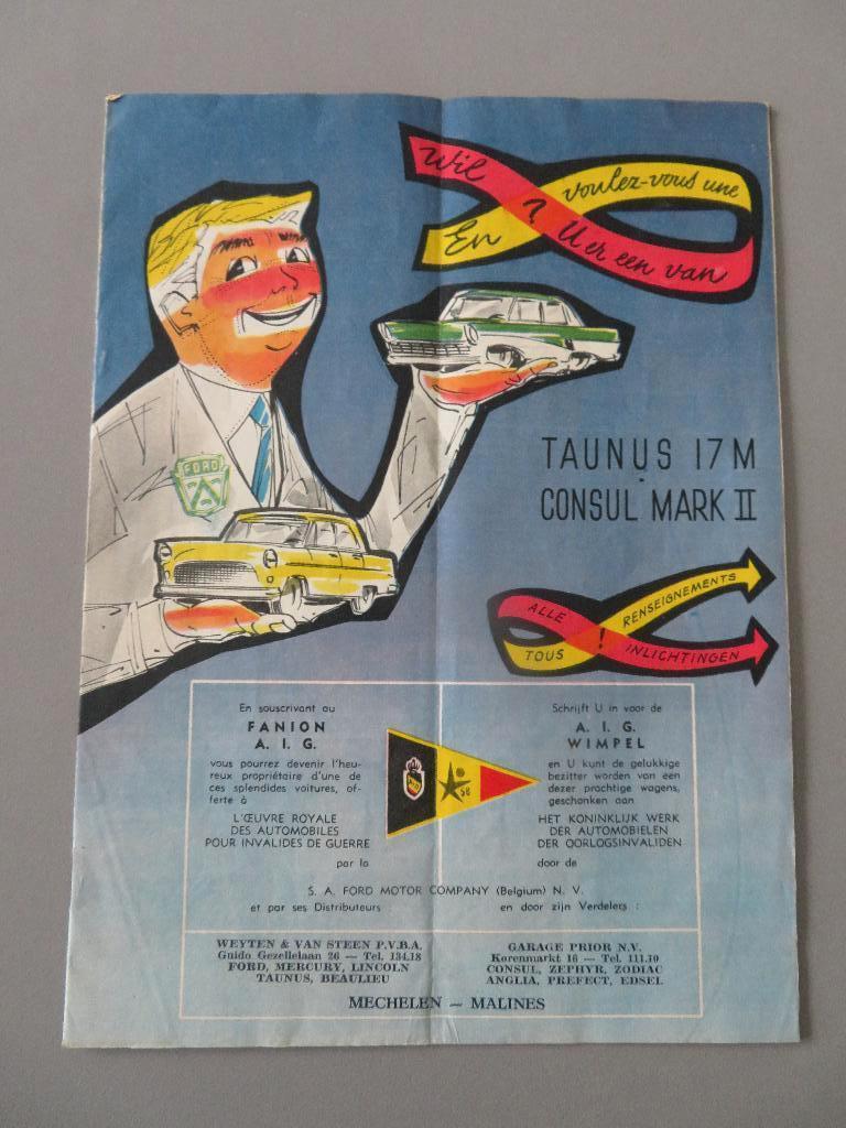 Ford Motor Company Taunus 17M Consul Mark II Mechelen, Enlèvement ou Envoi, Comme neuf, Voitures