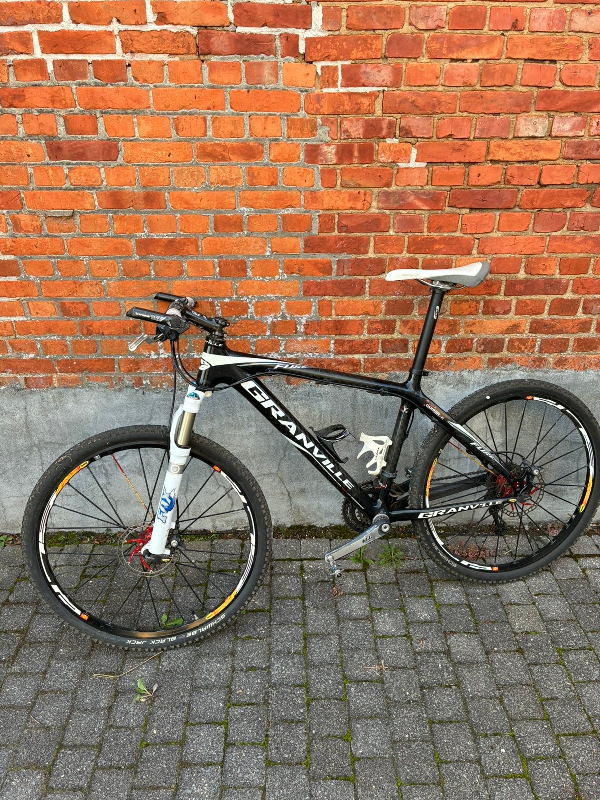 Carbon mountainbike Granville Fuse, Enlèvement, Utilisé, Plus de 20 vitesses, Frein à disque