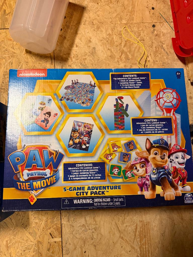 Spel paw patrol, Kinderen en Baby's, Speelgoed | Overig, Ophalen of Verzenden, Nieuw, Jongen of Meisje