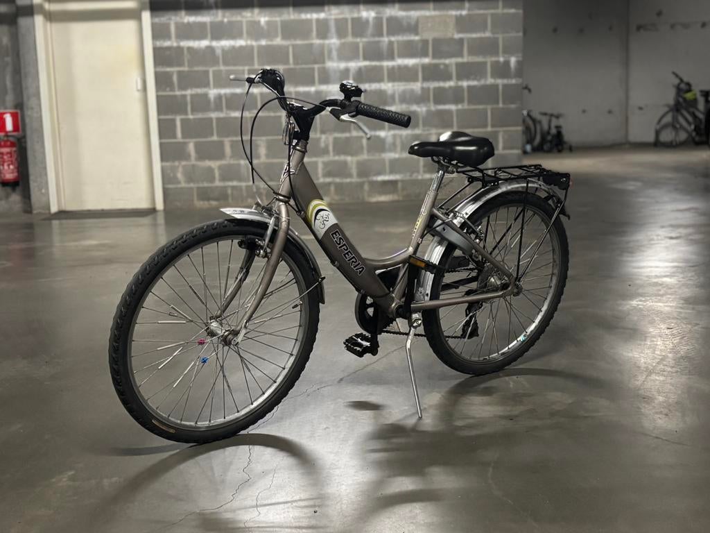 Meisjesfiets met 24inch banden, Ophalen, Velgrem, Versnellingen, Gebruikt