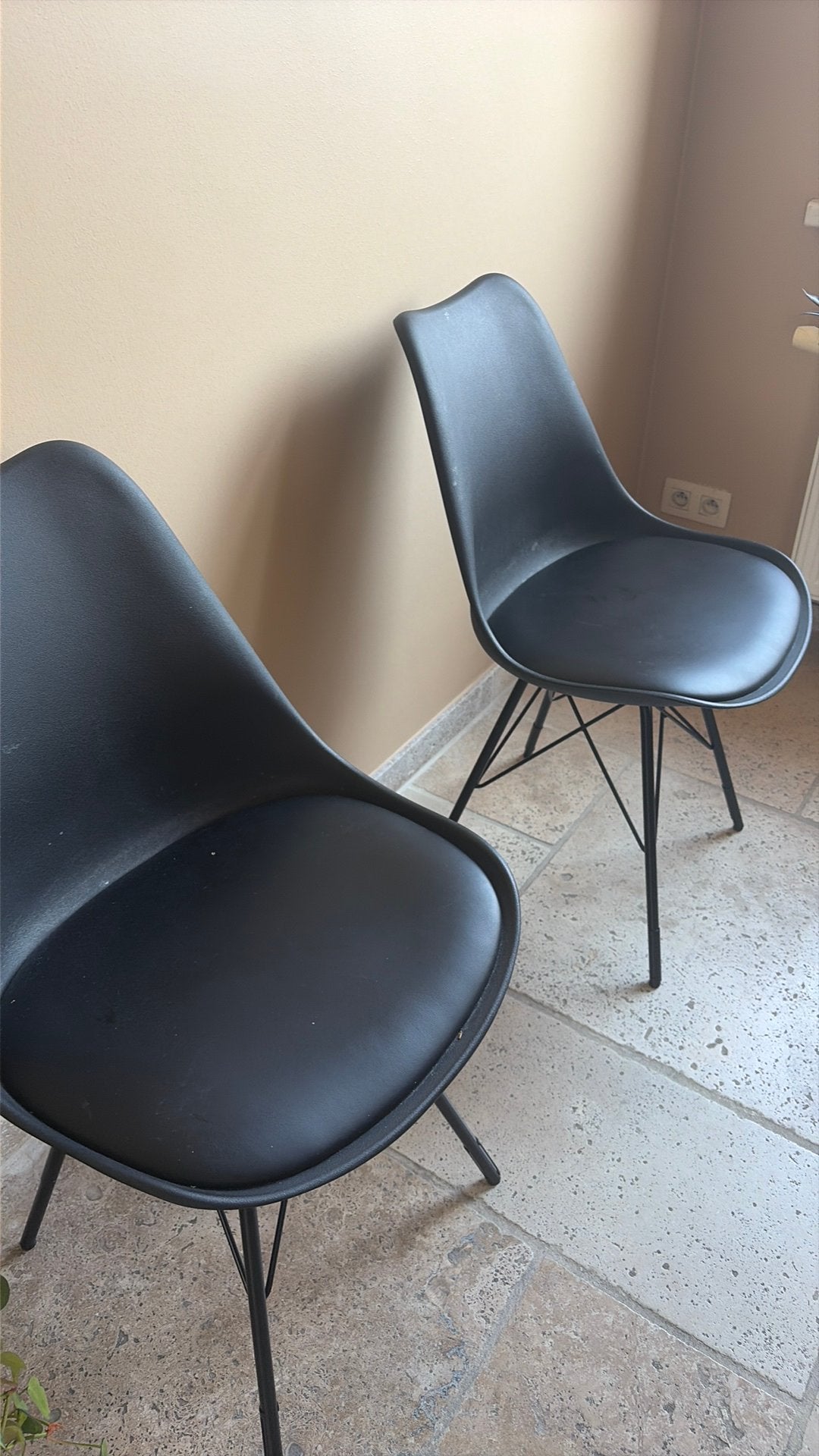 2 eetkamerstoelen, Huis en Inrichting, Ophalen, Zo goed als nieuw