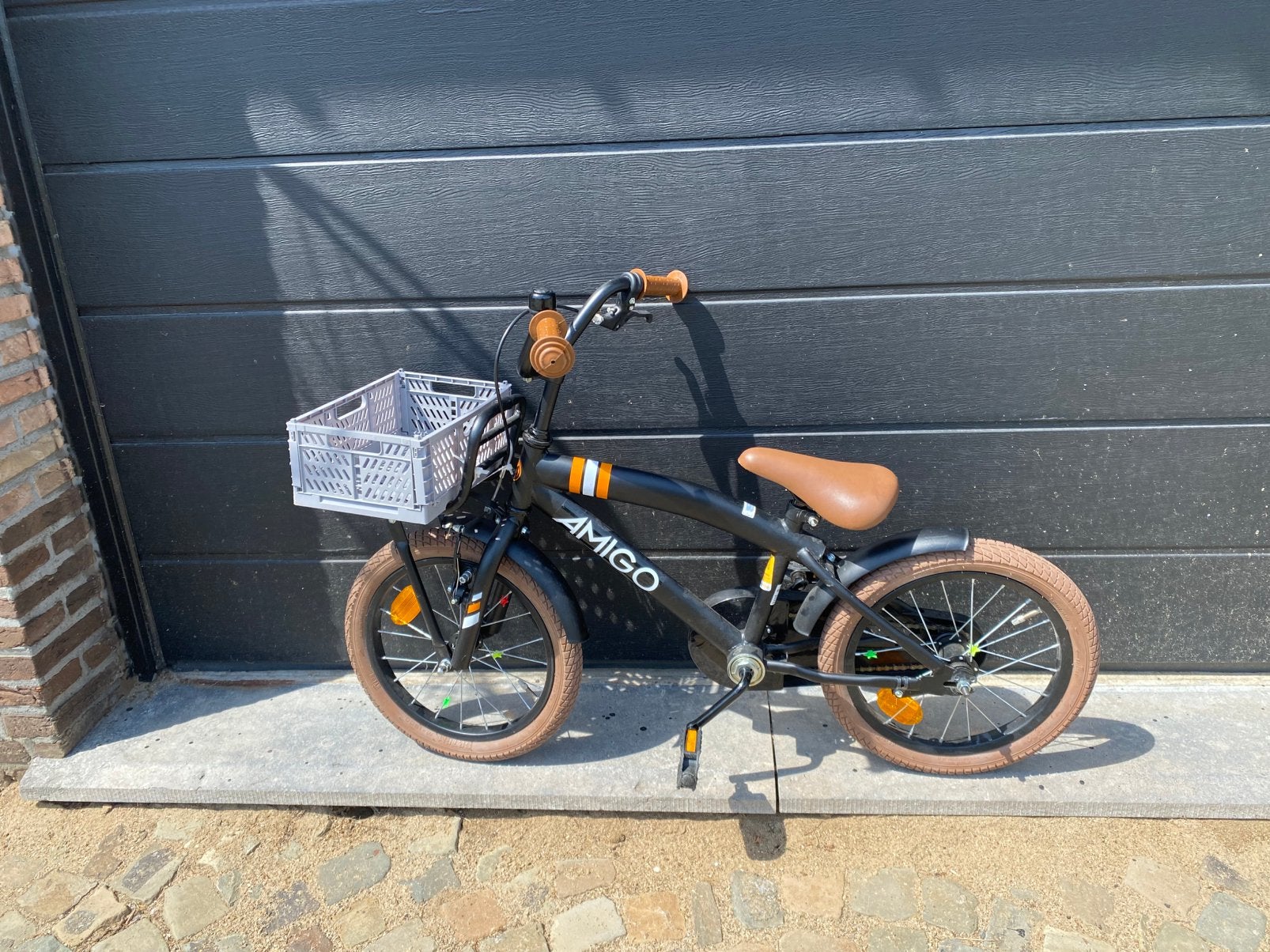 Stoere jongensfiets, Fietsen en Brommers, Fietsen | Kinderfietsjes, Ophalen, Zo goed als nieuw