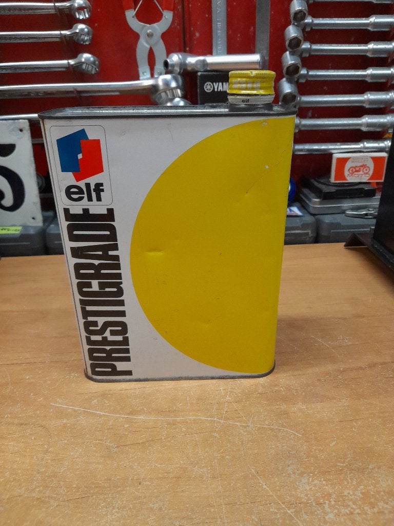 Old Elf Prestigrade lege oliekan, Verzenden, Gebruikt, Overige typen