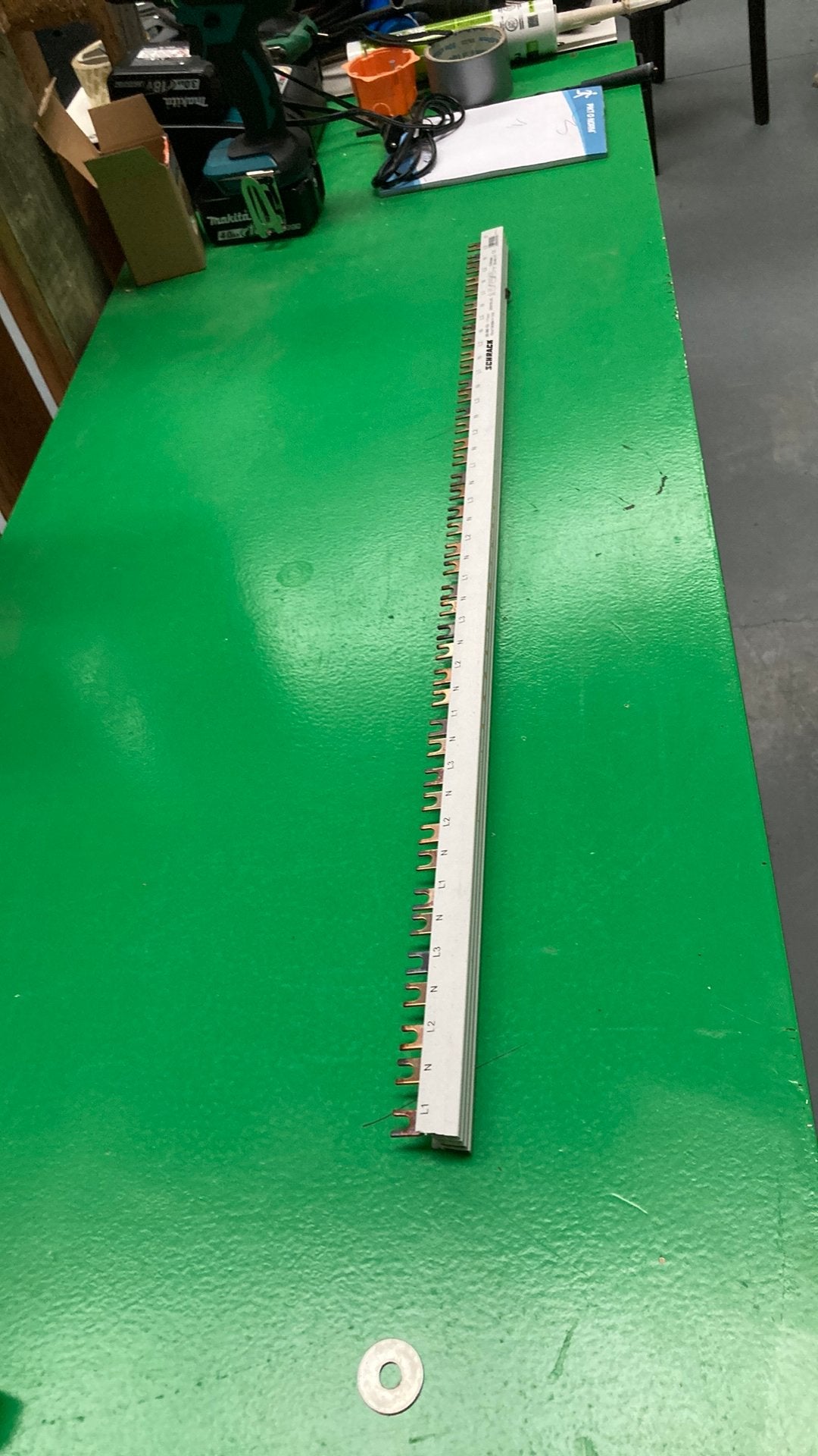Verbindingsrail 3 fase & N - 40 mod, Bricolage & Construction, Enlèvement, Neuf