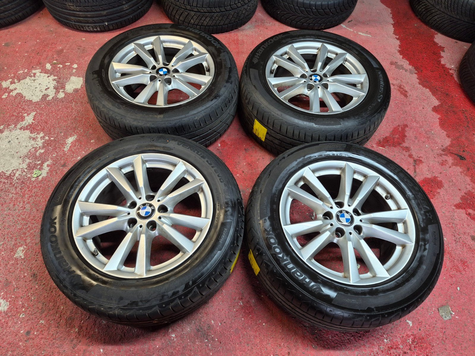 jantes BMW origine 18" kit X5 F15 + capteurs 5x112, Enlèvement, Utilisé, BMW