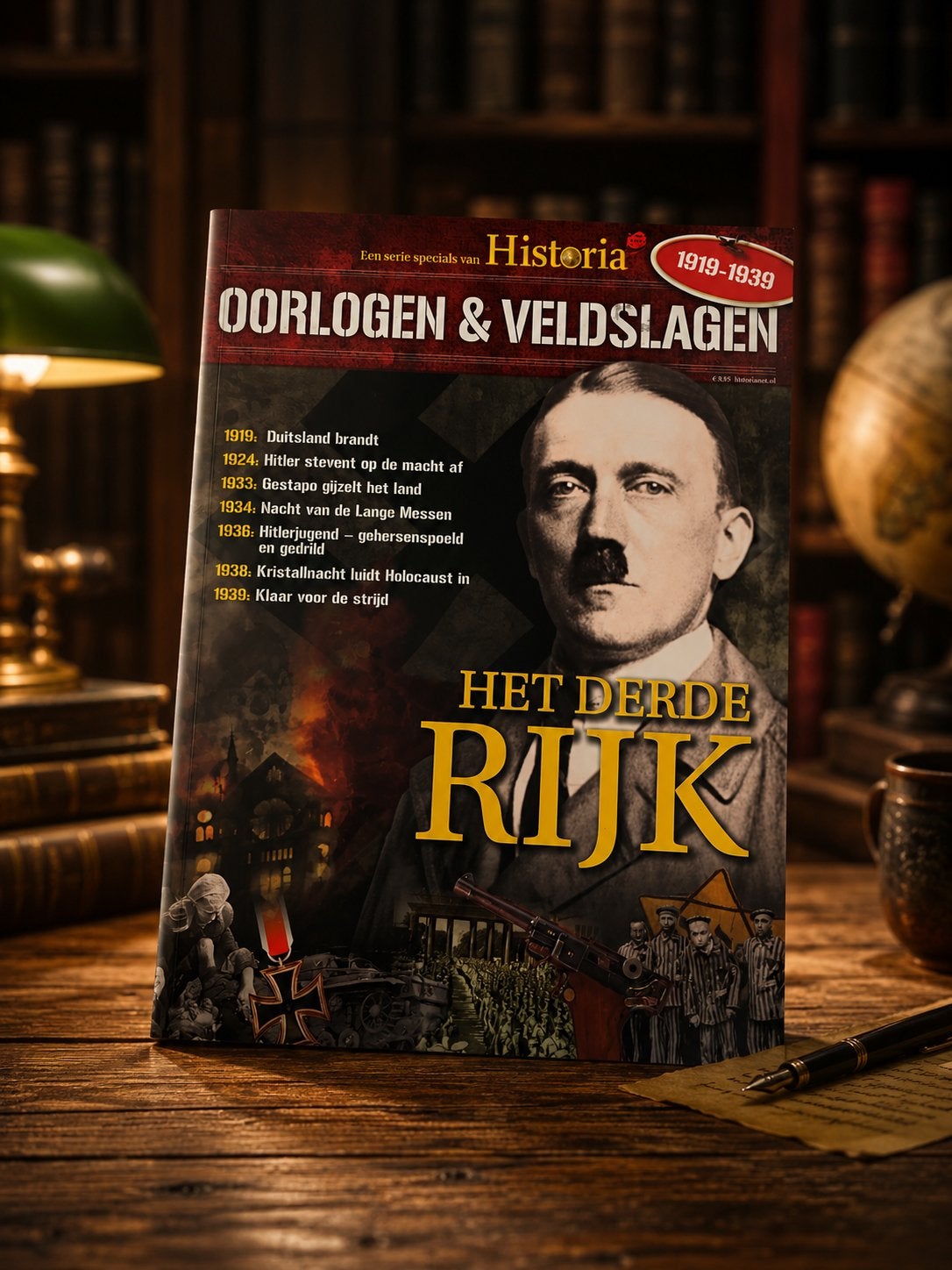 Historia: Oorlogen & Veldslagen - Het Derde Rijk (1919-1939), Ophalen of Verzenden, Tweede Wereldoorlog, Gelezen