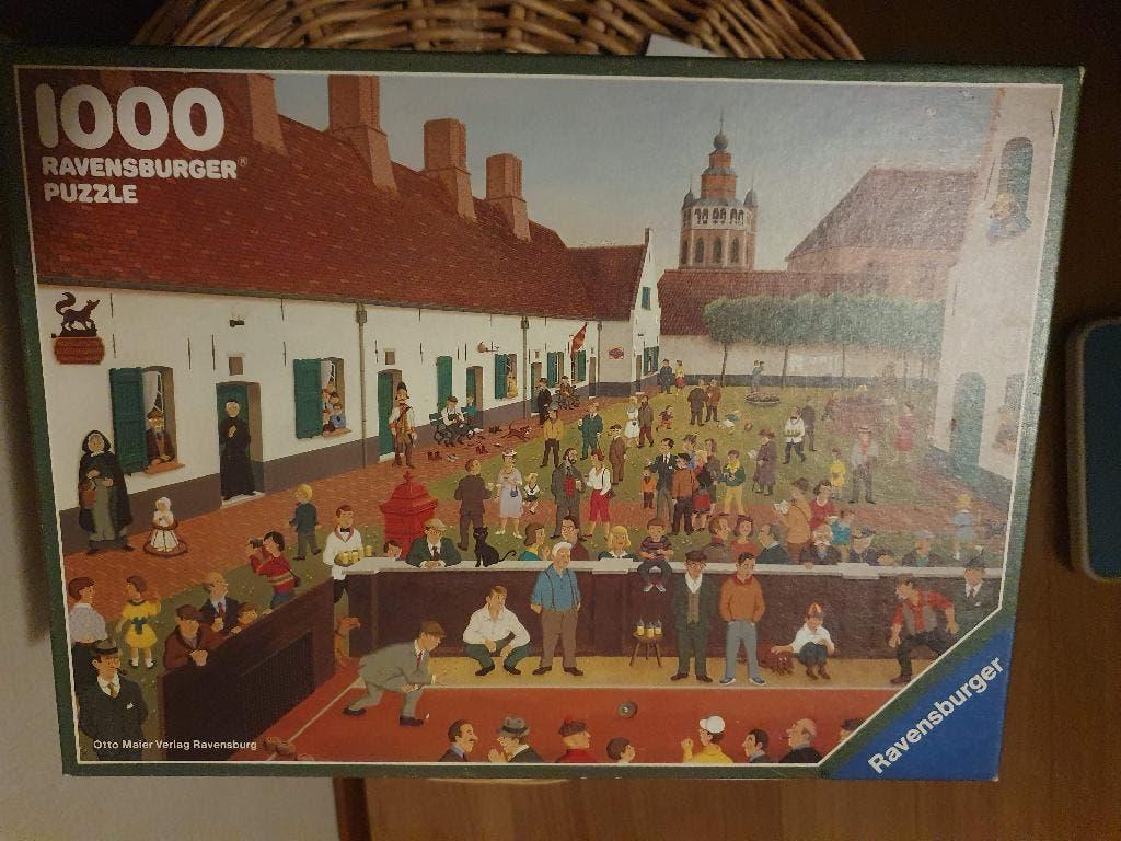Puzzel ravensburger 1000 stukjes, Enlèvement, 500 à 1500 pièces, Comme neuf, Puzzle