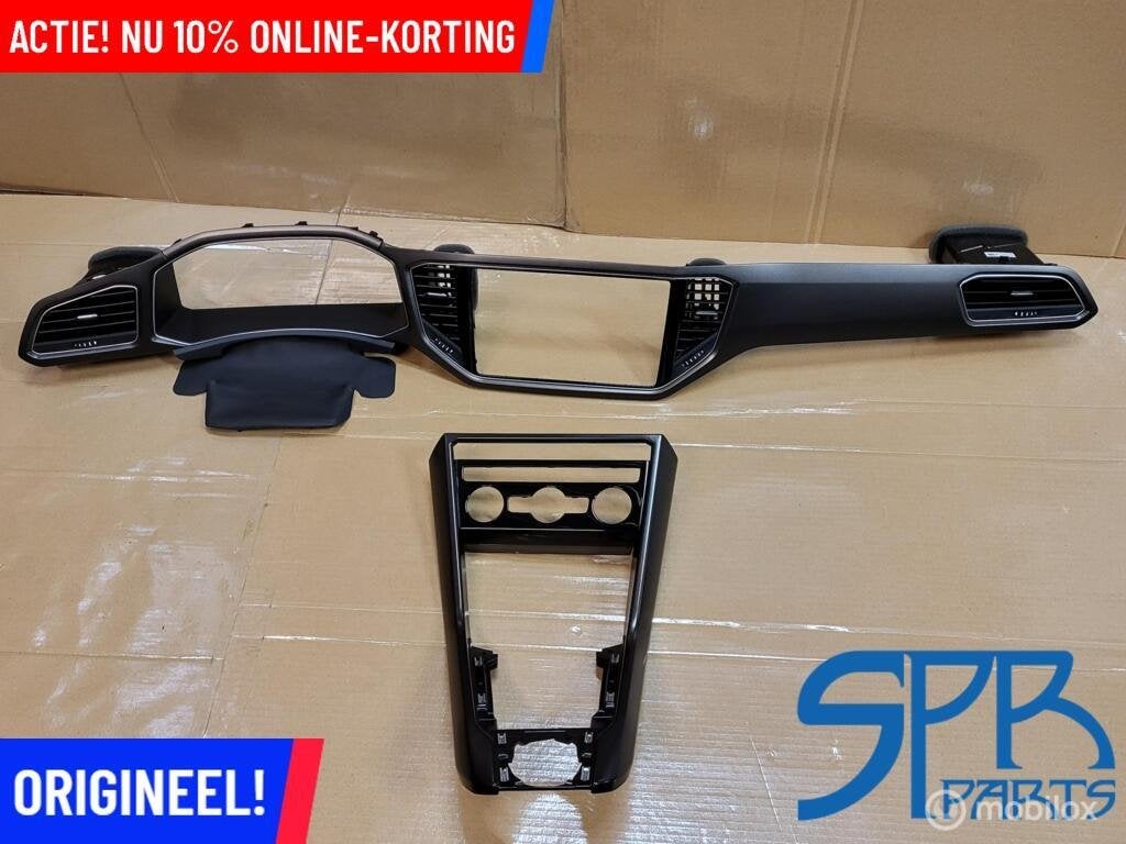 VW T-Roc INTERIEURLIJSTEN SET BLACK OAK DASHBOARD COMPLEET, VOLKSWAGEN, Volkswagen, Nieuw, Ophalen of Verzenden