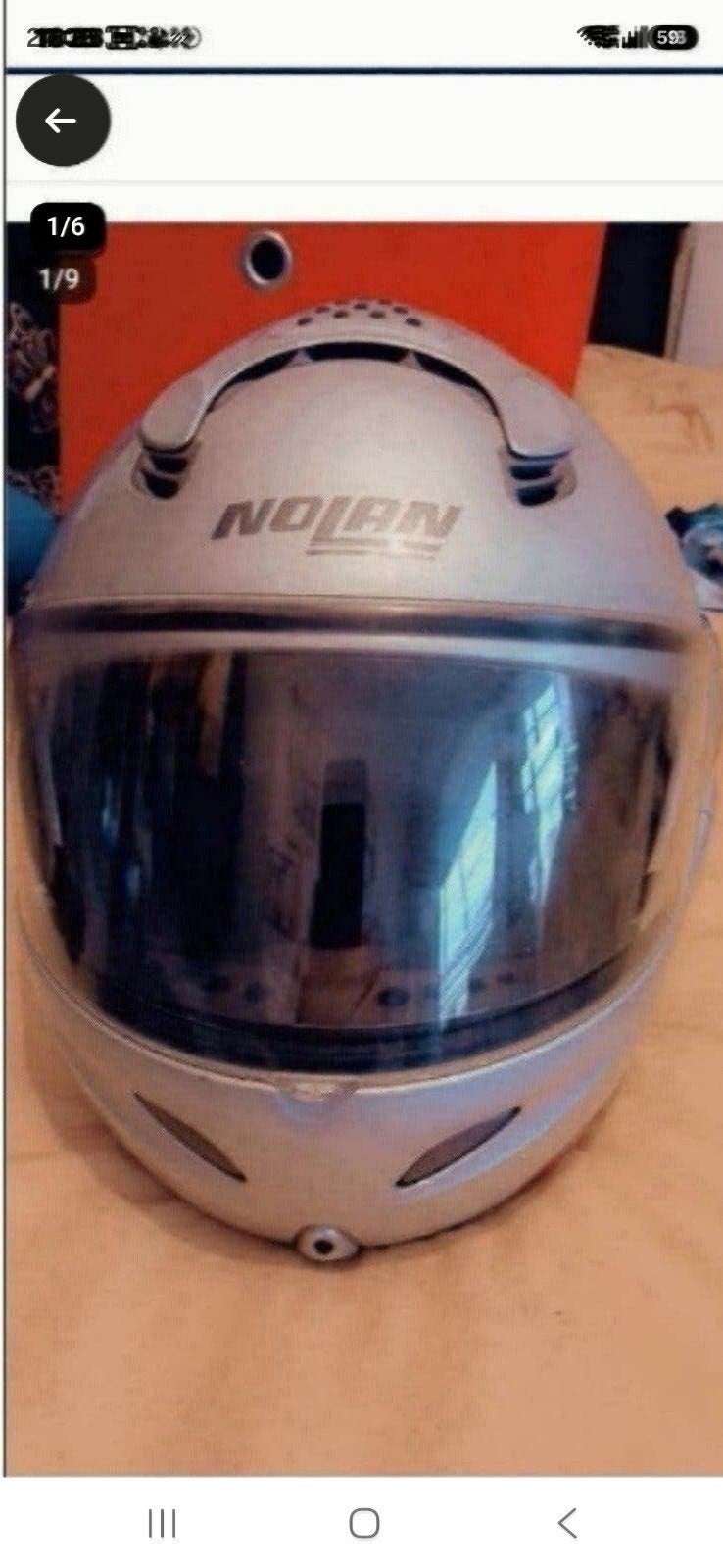 CASQUE MODULABLE GRANDE MARQUE NOLAN TAILLE  M PRIX 40 EUR, Motos, Enlèvement, M, Nolan