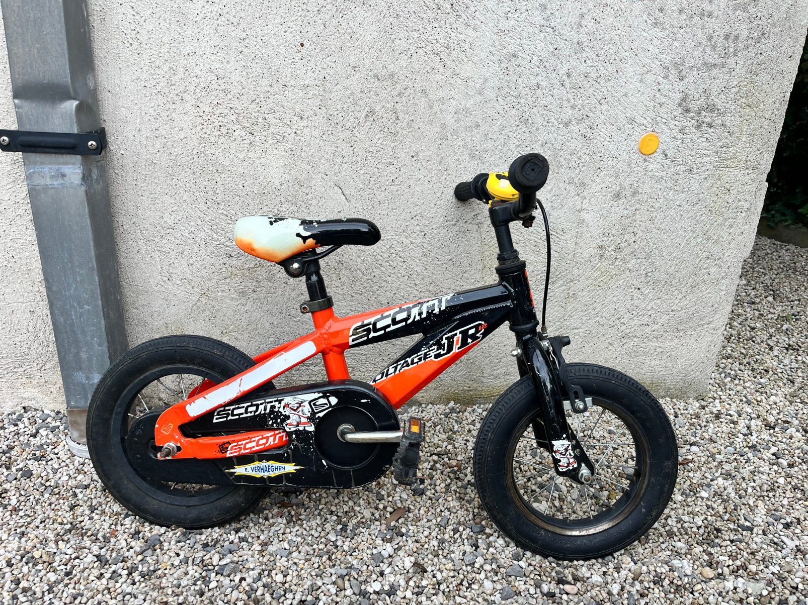 Scott JR Voltage 12 inch MTB, Ophalen, Gebruikt, Velgrem, Minder dan 16 inch