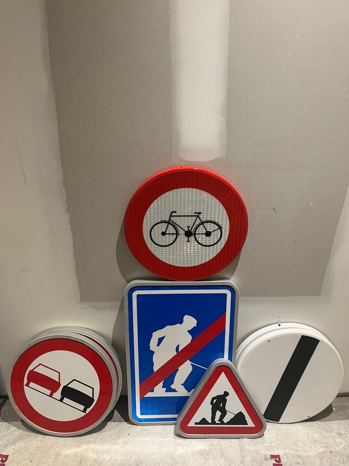 UPDATE - Diverse verkeersborden - nieuwstaat, Ophalen, Zo goed als nieuw