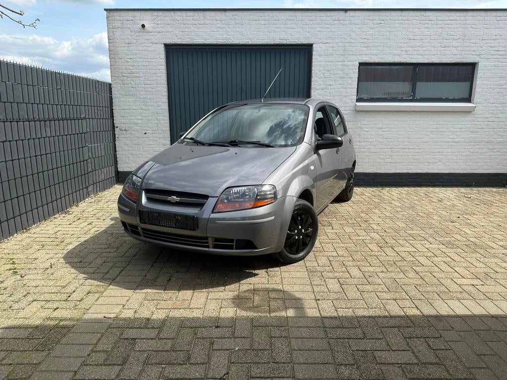 Chevrolet Kalos 1.2i | trekhaak | 5drs. | 127.000km, Auto's, Voorwielaandrijving, 1150 cc, Stof, Zwart