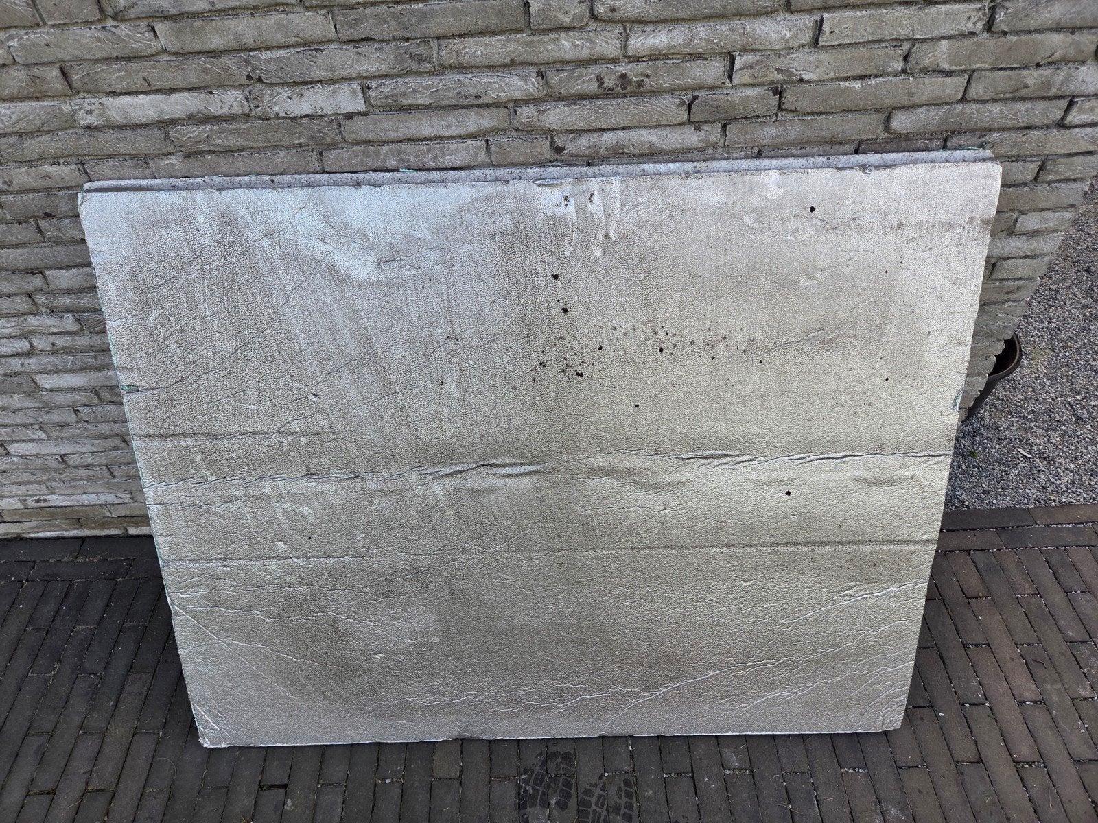 Isolatieplaten met aluminium folie (130 x 100 cm), Ophalen, 4 tot 8 cm, Vloerisolatie, Zo goed als nieuw