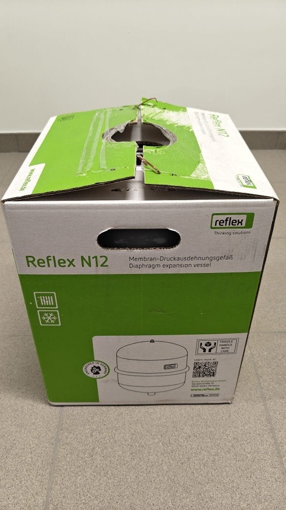 Reflex - Expansievat 12 liter, Doe-het-zelf en Bouw, Ophalen, Nieuw, Minder dan 3 jaar oud, Minder dan 20 liter