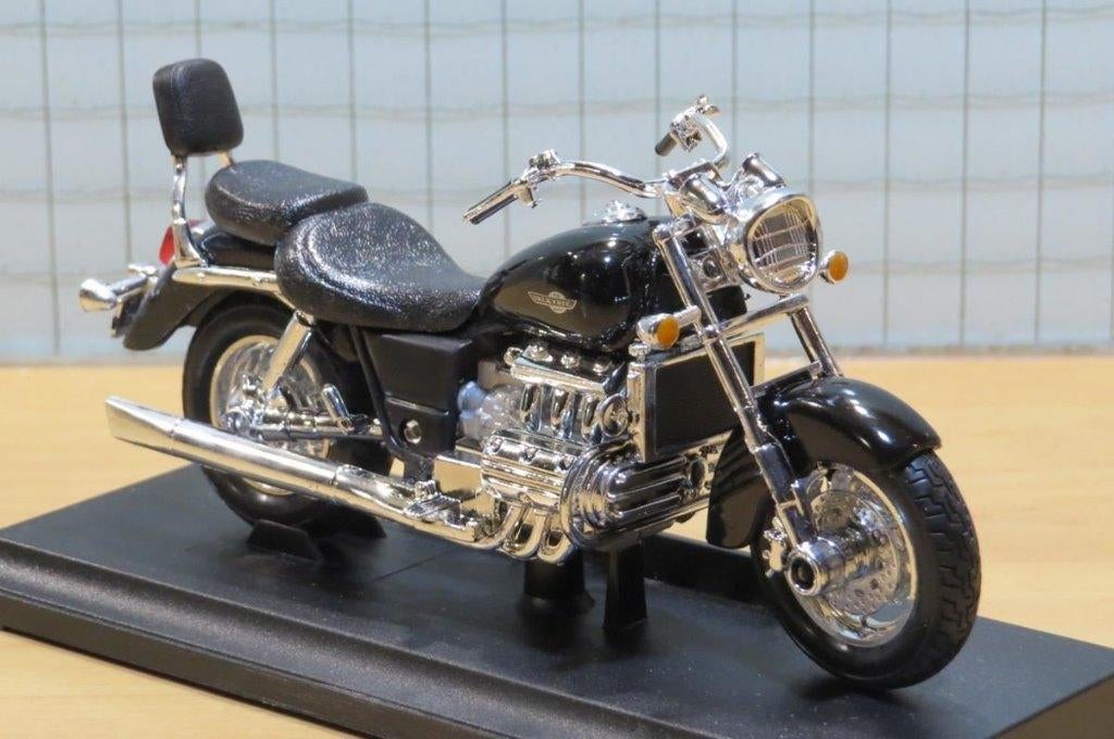 Honda F6C Valkyrie GL1500c black 1:18 12152 Welly, Ophalen of Verzenden, Nieuw, Motor, Welly