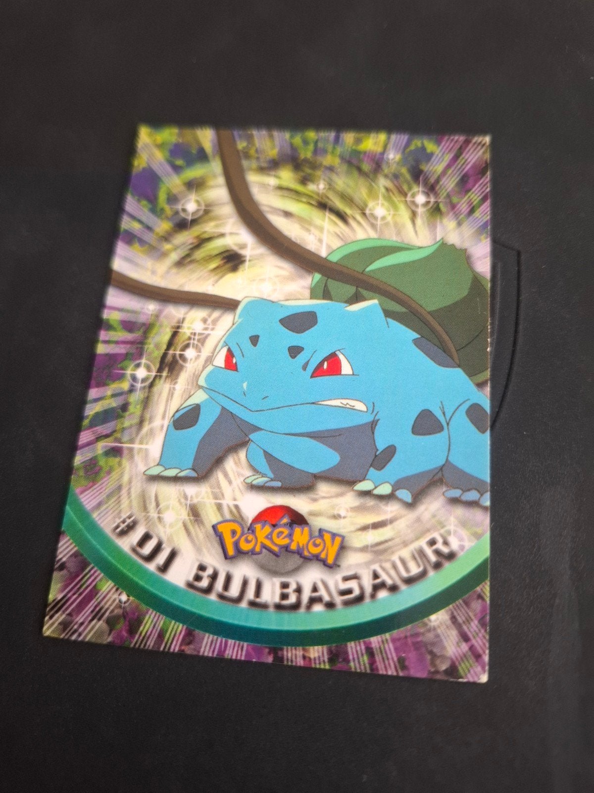 Carte Pokémon Bulbasaur #01 Topps TV Animation Edition, Enlèvement ou Envoi