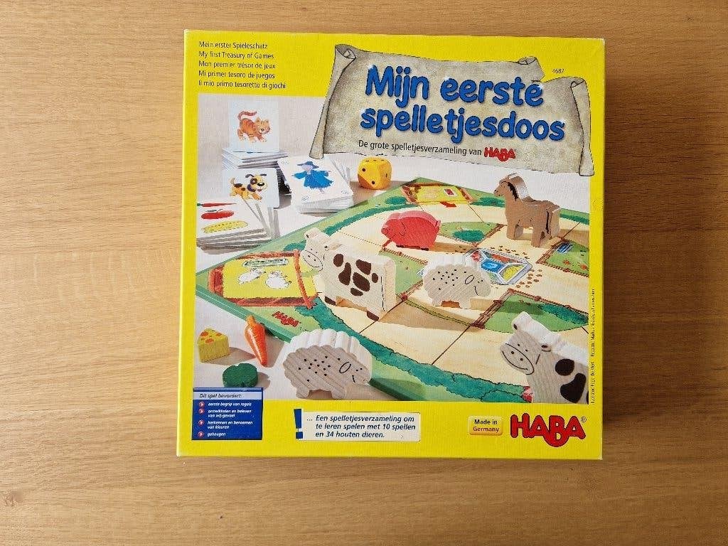 haba mijn eerste spelletjesdoos, Ophalen, Zo goed als nieuw, Haba