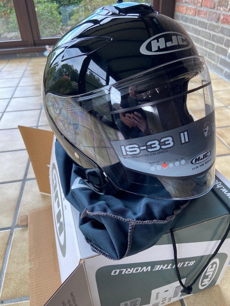 (NIEUW!) Motorhelm HJC IS-33 II, Motoren, M, Heren, Ophalen, Nieuw met kaartje