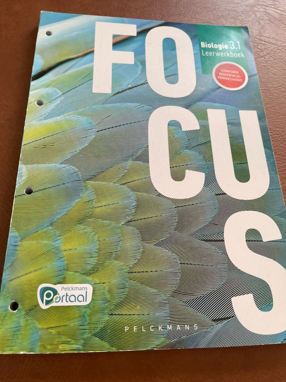 Focus Biologie 3.1 leerwerkboek (inclusief Pelckmans Portaal, Enlèvement ou Envoi, Néerlandais