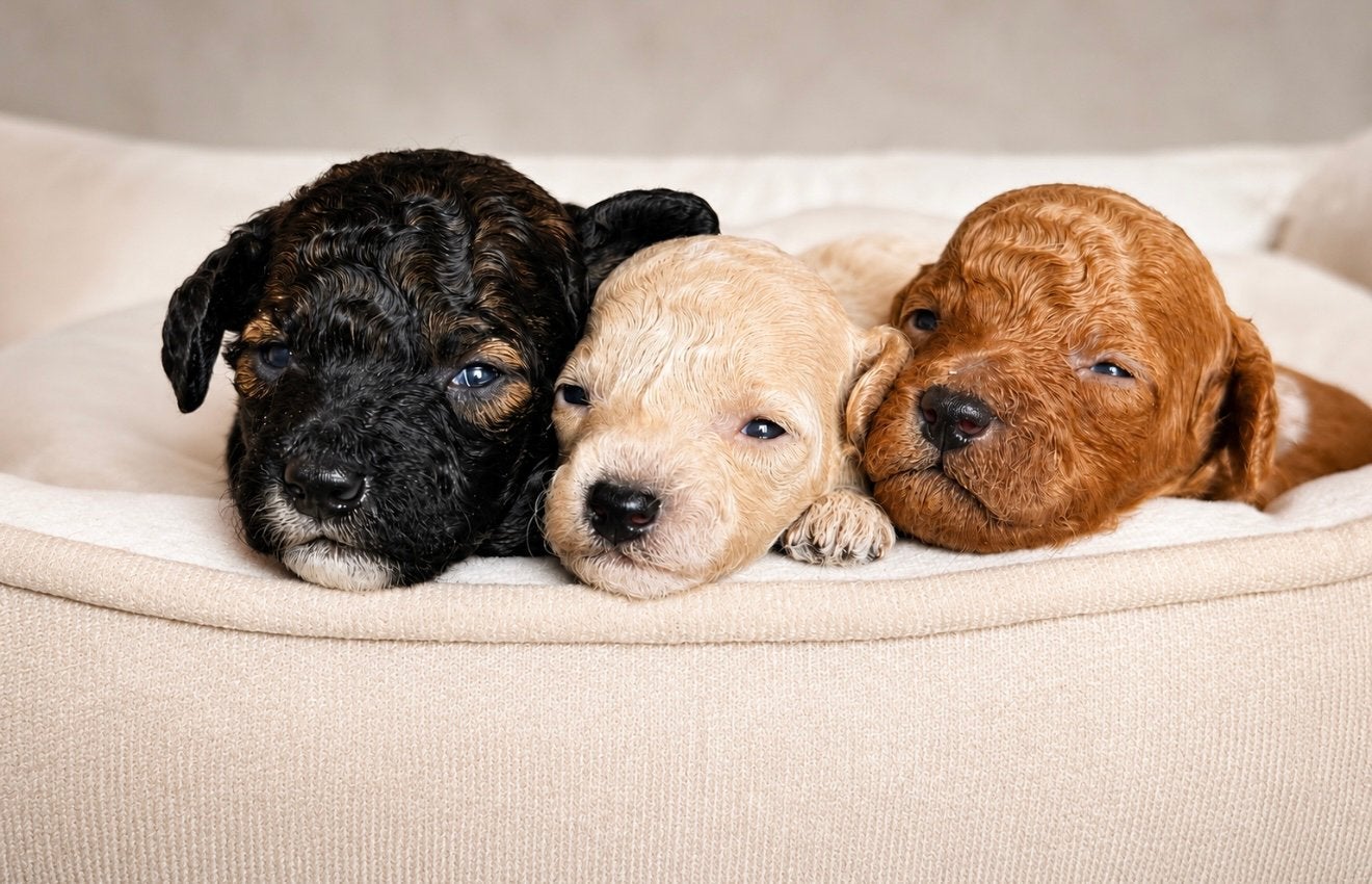 Toy poedel puppys huiselijk met stamboom, Caniche, Maladie de Carré (chiens), 8 à 15 semaines, Plusieurs