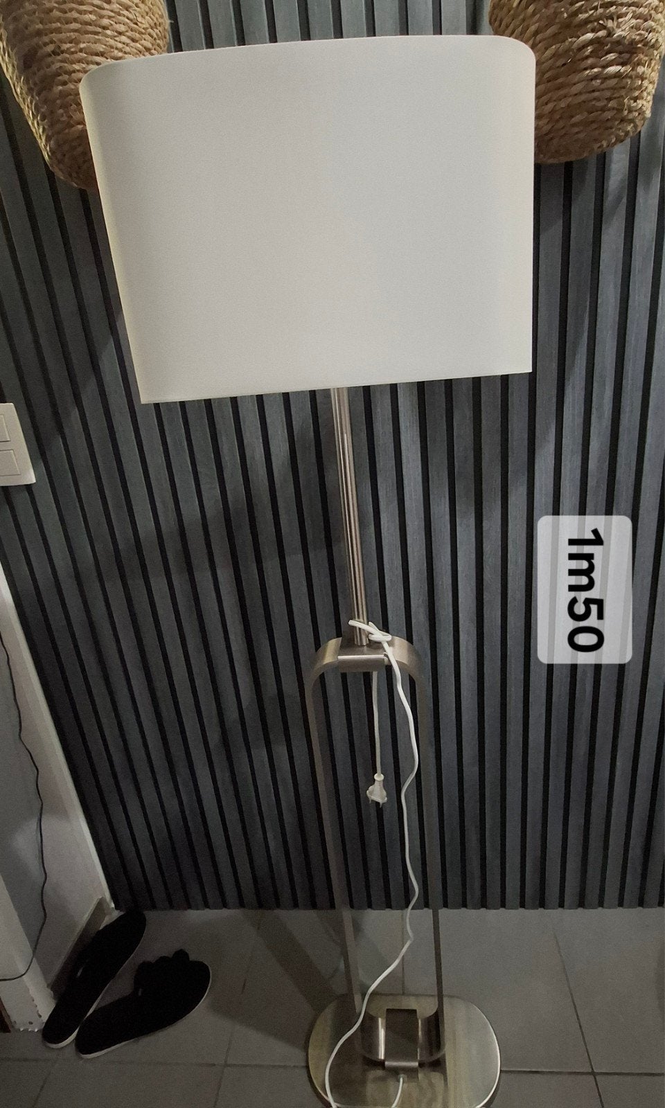 Staande lamp, Huis en Inrichting, Lampen | Vloerlampen, Ophalen