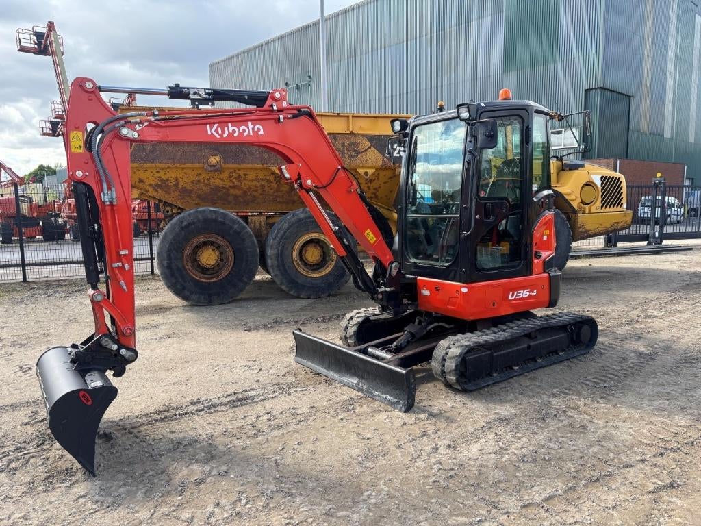 Minipelle Kubota U36-4, Enlèvement, Excavatrice