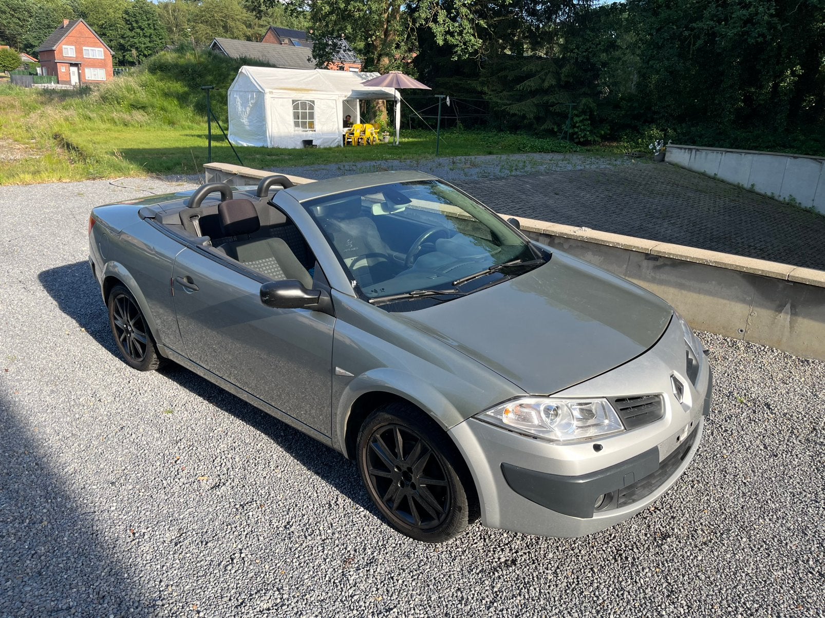 ✅Renault Megane ✅1.6 Benzine • Cabriolet • ✅Blanco Gekeurd, Auto's, Renault, 4 cilinders, Cabriolet, 1600 cc, Particulier