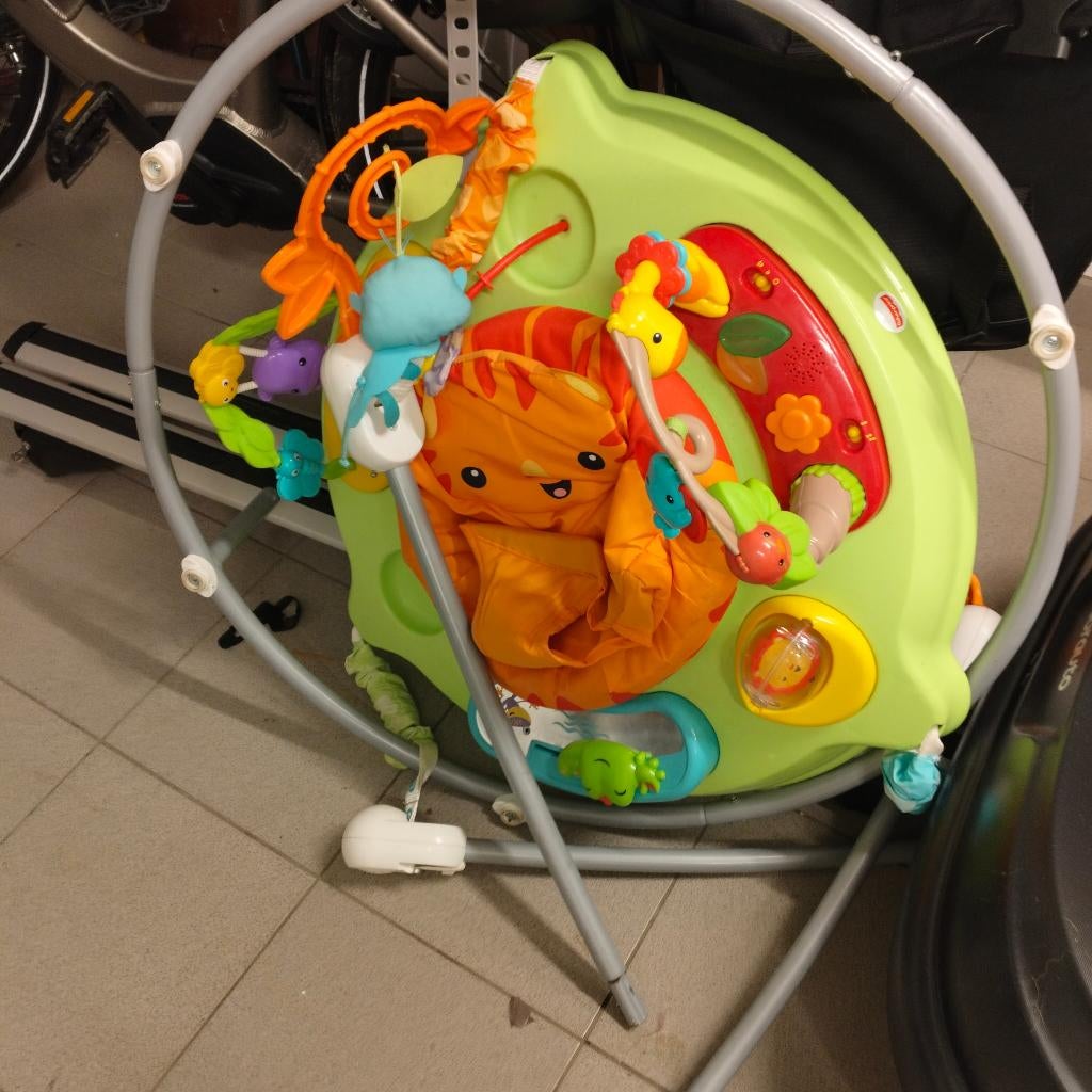 Fisher-price baby jumper, Ophalen, Gebruikt, Babygym, Met licht