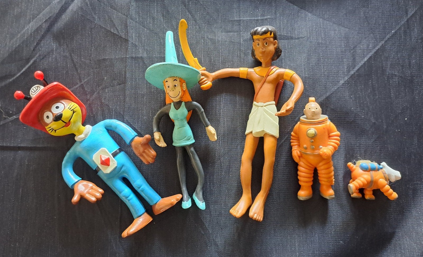 5 stripfiguurtjes, Ophalen of Verzenden