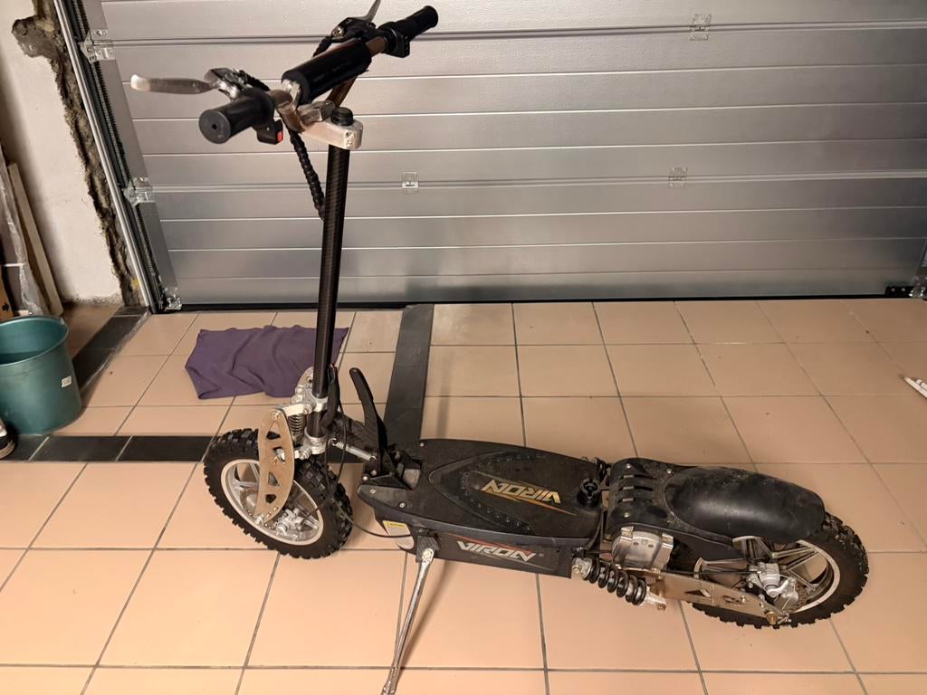 Trottinette electrique de la marque VIRON tout terrain, Vélos & Vélomoteurs, Trottinettes, Enlèvement, Utilisé, Step électrique (E-scooter)