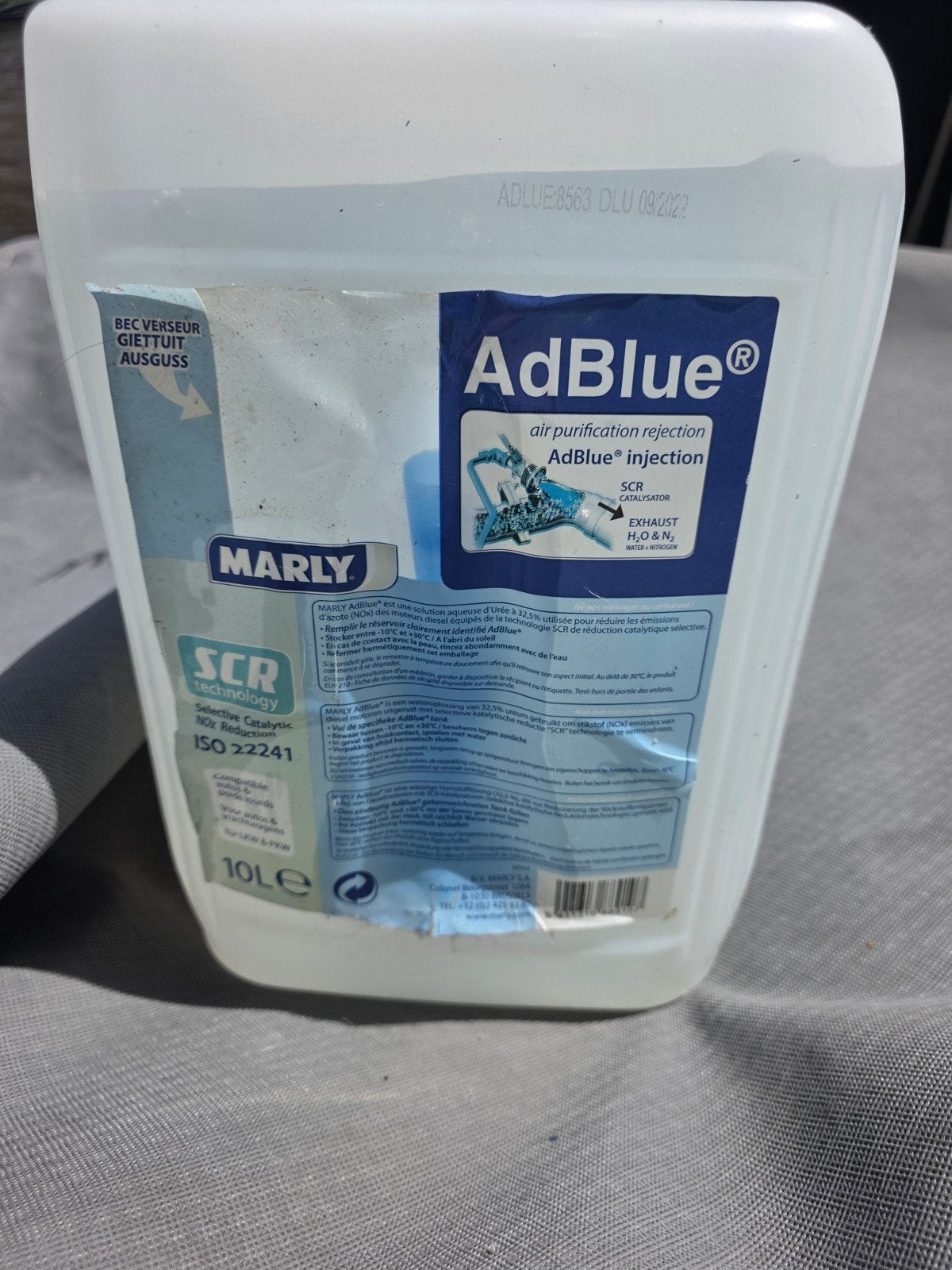 AD blauw, Ophalen, Nieuw