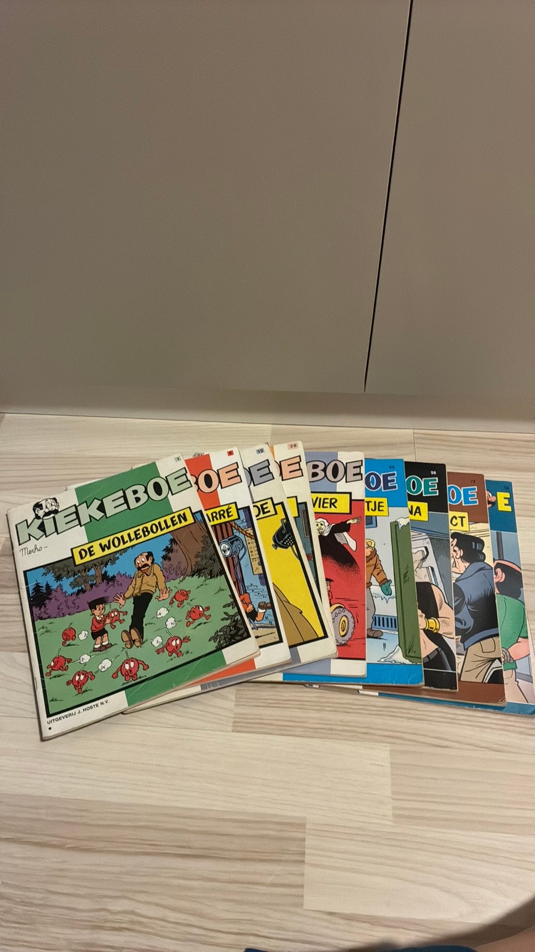 Verschillende Kiekeboe strips, Boeken, Ophalen of Verzenden, Gelezen