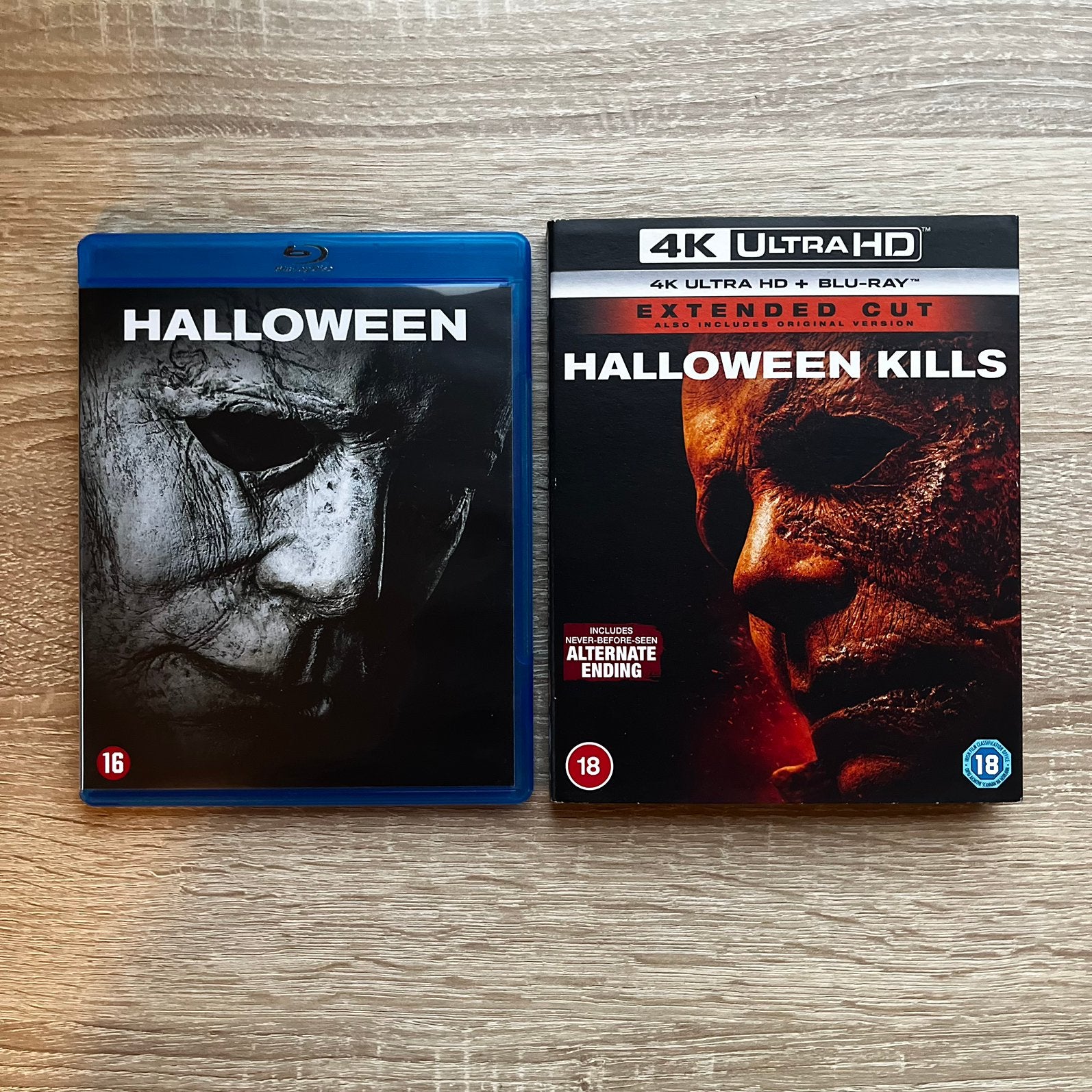 Halloween et Halloween Kills (Ext Cut) 4K Ultra HD + Blu-ray, CD & DVD, Enlèvement ou Envoi, Horreur, Film, Comme neuf