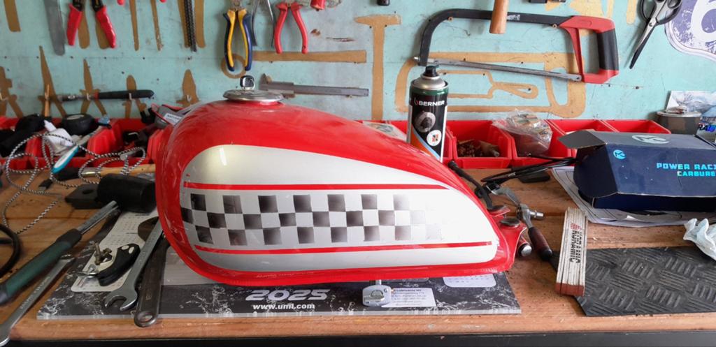 Ensemble de pièces pour mote rétro, Motoren, Ophalen, Gebruikt
