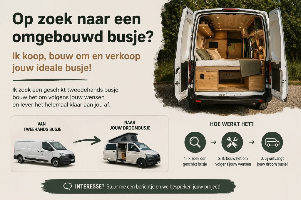Camionet/camper/busje ombouw DIY, Autos, Particulier, Achat, Ducato