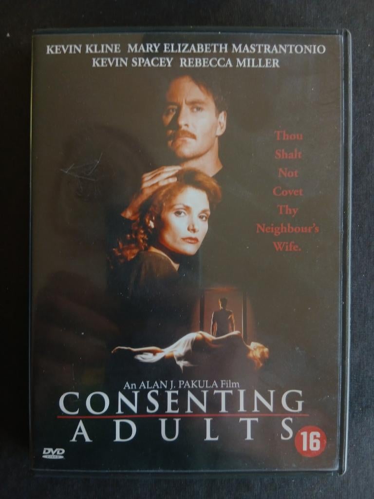 Consenting adults (2002) Mary Elizabeth Mastrantonio, Cd's en Dvd's, Vanaf 16 jaar, Ophalen of Verzenden, Zo goed als nieuw