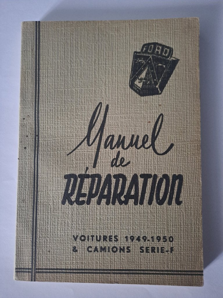 Ford manuel de reparation voitures 1949-50 & camions serie-F, Ophalen
