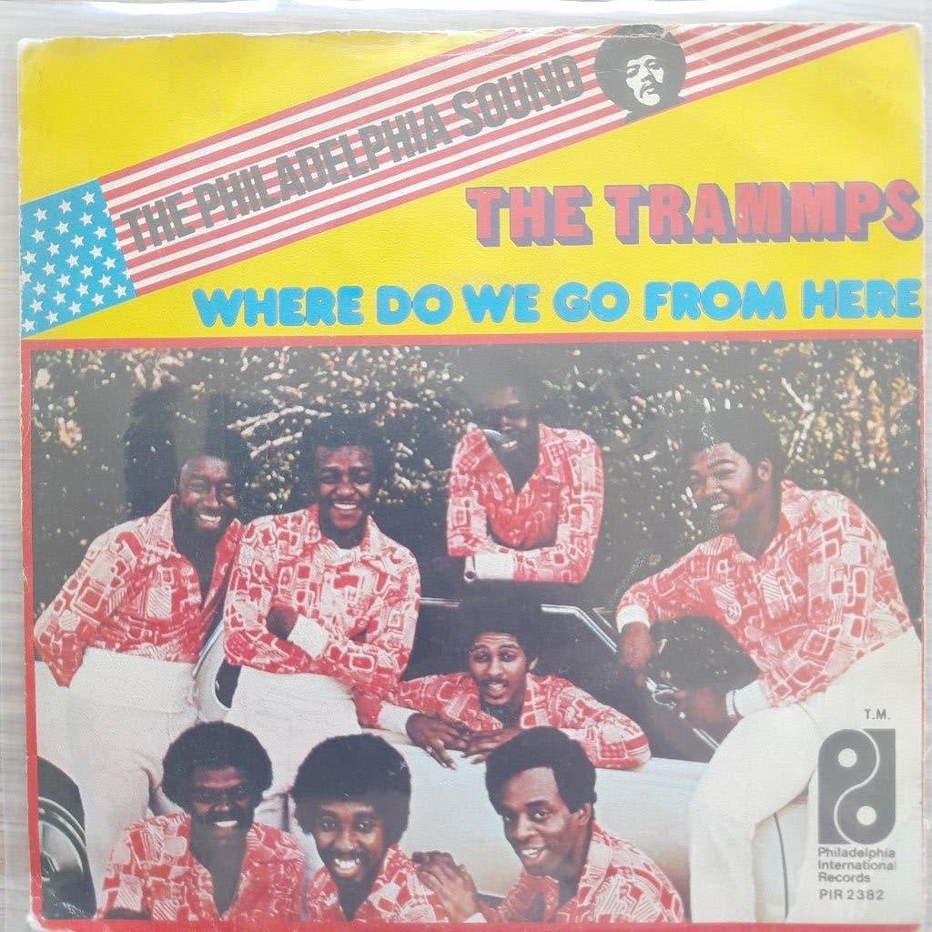 The trammps-Where do we go from here/Shout 7'', Fotohoes, Ophalen of Verzenden, Gebruikt, R&B en Soul