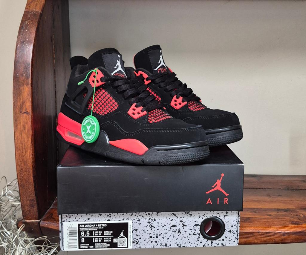 Jordan 4 Red Thunder., Enlèvement ou Envoi