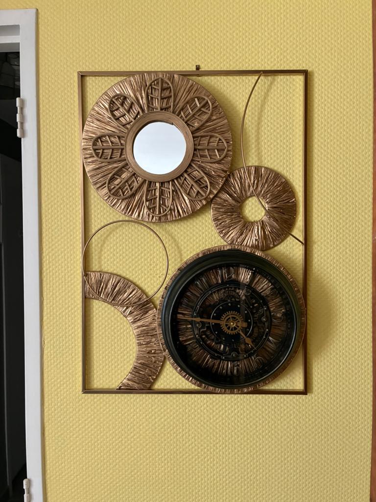 Décoration horloge murale moderne, Maison & Meubles, Accessoires pour la Maison | Horloges, Enlèvement, Neuf, Horloge murale