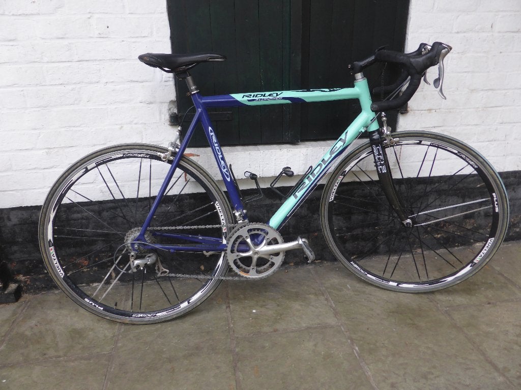 koersfiets ridley met shimano ultegra in goede algemene st., Fietsen en Brommers, Fietsen | Racefietsen, Ophalen, Gebruikt, Aluminium