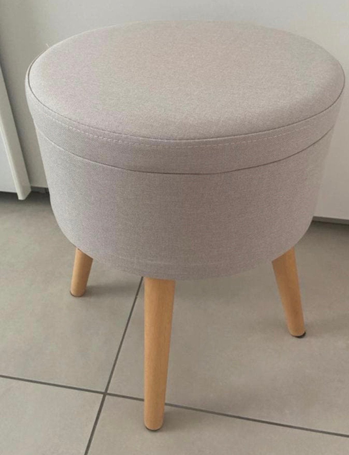 Pouf Coffre rangement, Enlèvement, Comme neuf