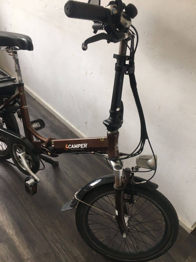 Electrische vouwfiets lacros Scamper S200, Ophalen of Verzenden, Gebruikt, Versnellingen