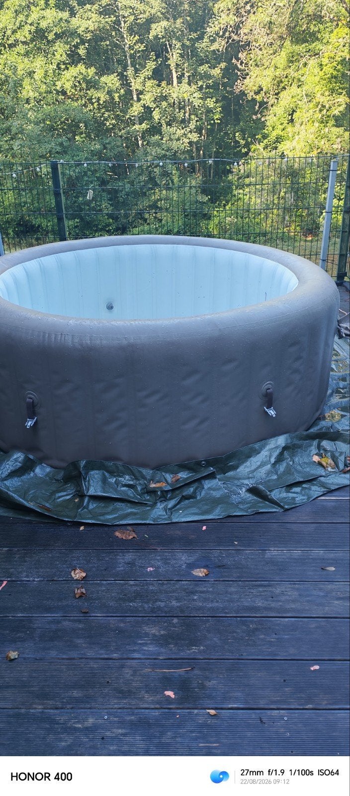 Jaccuzi Lay-Z-Spa, Ophalen