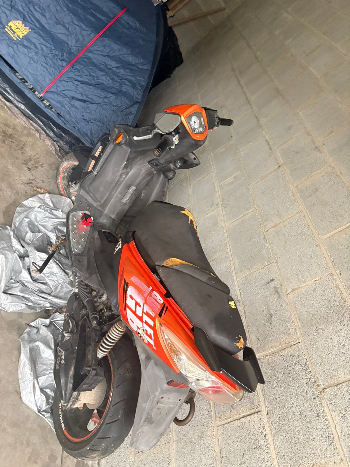 Bullet-klasse heeft de verlaten opnieuw te worden opgesta, Fietsen en Brommers, Scooters | Piaggio, Ophalen, Gebruikt, Overige modellen