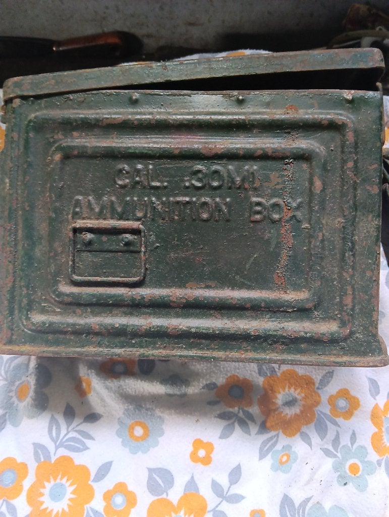 Caisse de munitions 30M1, Enlèvement, Armée de terre, Caisse ou Géocache