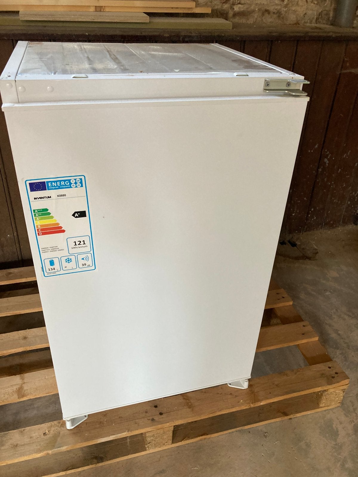 Réfrigérateur encastrable Inventum K0880/02, Elektronische apparatuur, Vriezers en Diepvrieskisten, Gebruikt, Minder dan 60 cm