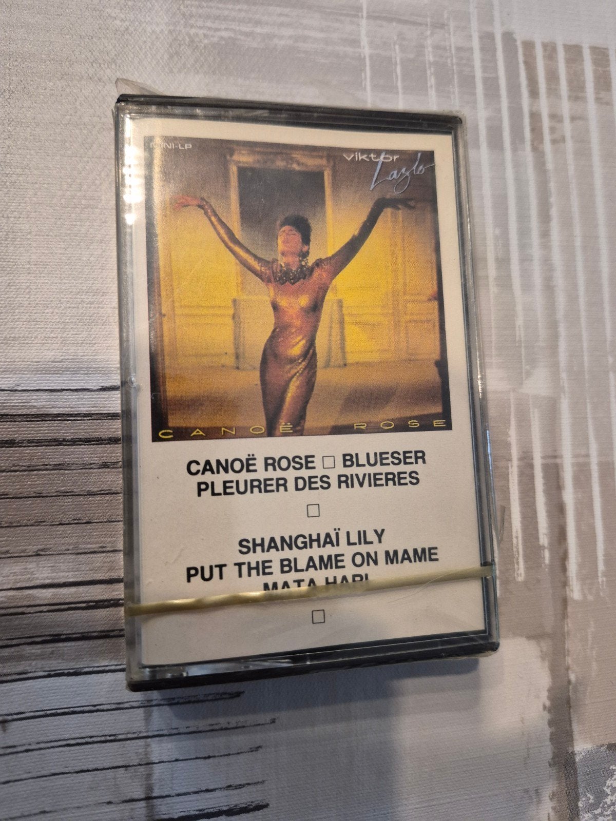 Viktor Lazlo ; Canoë Rose cassette, Ophalen of Verzenden