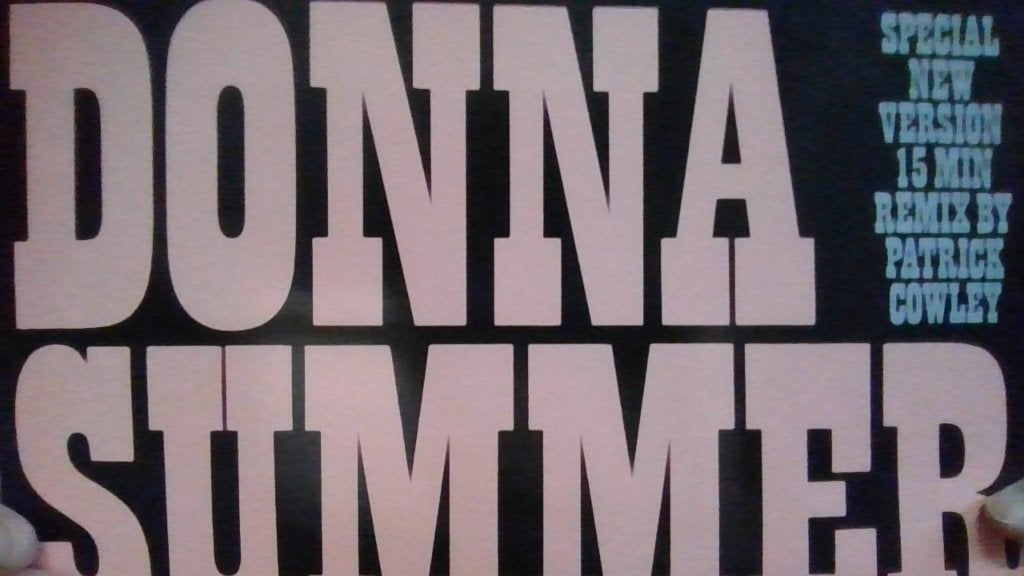 DONNA SUMMER " I FEEL LOVE " !, Cd's en Dvd's, Vinyl | Dance en House, Zo goed als nieuw, Disco, 12 inch, Fotohoes